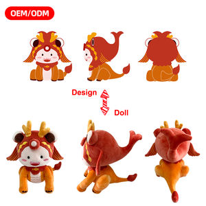 Simulación de alta calidad Realista Hacer cosas personalizadas Juguetes de peluche tienen diseño propio Envío gratis Empresas de fabricación de muñecas - Product Image 2