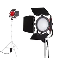 La photo vidéo de film d'éclairage a mené la lumière avec le rhéostat d'éclat pour filmer des lumières de studio