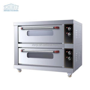 Nouveauté : Four électrique à double zone de cuisson indépendante, économe en énergie, facile à nettoyer, idéal pour la cuisson du pain et des pizzas. - Product Image 1