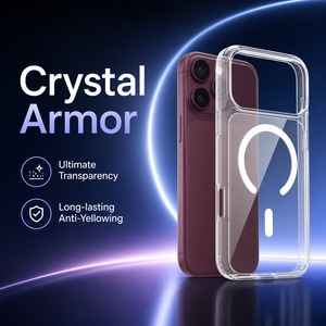 Coque de télé<span class=keywords><strong>phone</strong></span> magnétique pour iPhone 15, série iPhone 16, TPU+PC transparente, compatible avec la charge sans fil, pour iPhone 16, série iPhone 17 - Product Image 1