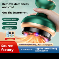 Appareil de massage électrique Gua Sha et ventouses avec fonction musicale, brosse universelle pour le corps entier et les méridiens, dispositif d'aspiration DEBEI GSY-60