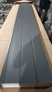 Panel Sándwich de Alta Calidad, Panel Decorativo para Exteriores, Aislamiento Térmico, Revestimiento de Pared de Chapa de Acero Recubierta de <span class=keywords><strong>Aluminio</strong></span> y Zinc - Product Image 5