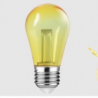 Ampoules LED colorées S14, colonne de guidage lumineux, guirlande lumineuse d'extérieur pour camping, lumières de course, décoration d'ambiance, colonne rétro