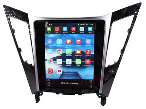 หน้าจอสัมผัสขนาด 9.7 นิ้ว สำหรับรถยนต์ฮุนได โซนาต้า 8 ปี 2012-2014  สไตล์เทสล่า แนวตั้ง จอใหญ่ เครื่องเล่นมัลติมีเดียในรถยนต์ พร้อมระบบนำทาง GPS และวิทยุ - Product Image 2