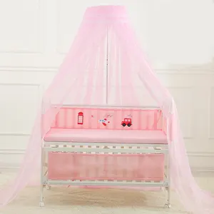 OEM الطفل الرضع الفراش شبكة سرير المعاوضة الصيف المحمولة طفل البعوض الحشرات مهد صافي للطي سرير بيبي سرير البعوض صافي
