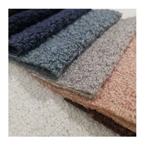 Best Selling Strong Texture Boucle Teddy Fur Sofa Fabric