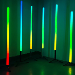 <span class=keywords><strong>VSHOW</strong></span> IP65 - Juego de 8 Luces LED de Barra de Píxeles RGB para Exteriores, con Carcasa de Aleación de Aluminio, Alimentación por Batería, Control Remoto DMX512 - Product Image 1
