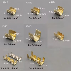 DJ454 DJ452 453 <strong>Car</strong> and Motorcycle Maintenance U -Line Deduction Copper Wire Nose Line Terminal 454TABCD - Product Image 4