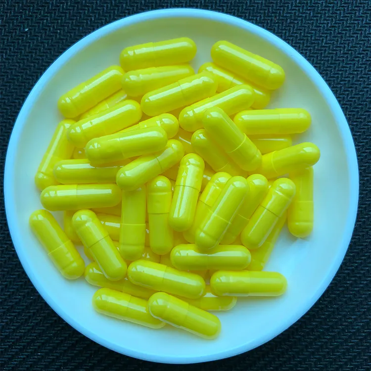 Cápsulas vacías de gelatina dura para uso farmacéutico, tamaño 00 0 1 2 3 4 5, color azul, producto en oferta