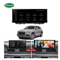 Lecteur vidéo multimédia Stéréo GPS Navigation Système Linux Écran tactile 12.3 "Autoradio Tableau de bord Mise à niveau pour Audi Q5L 2018 +