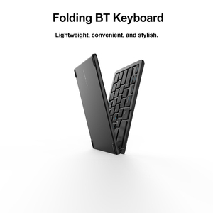 Tùy chỉnh cấu hình thấp gấp 65 phím 60% BT Bàn phím không dây mini xách tay mỏng không dây có thể gập lại Bàn phím có thể sạc lại - Product Image 5