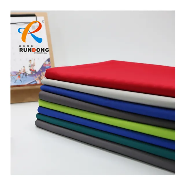 Rundong High Density Textiles Fabrics polyester workwear work cloth overalls 100% cotton combed cotton fabric