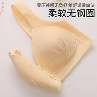 Chemisier pour femme avec fermeture éclair sur le devant, grande taille, confortable et élégant, avec soutien-gorge intégré à effet froncé au dos