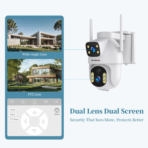 Câmera Solar LS VISION Ubox, Câmera à Prova d'Água com Rede 4G e Painel Solar, Câmera de Vigilância PTZ com Lente Dupla de 4MP - Product Image 3