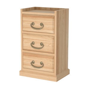Solid Wood Jewelry <b>Box</b> Drawer Style <b>Vintage</b> Wooden Storage Cabinet Desktop Organizer Rectangle 14x10x22.5cm - Product Image 1