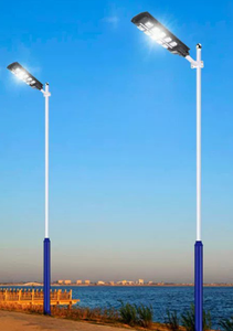 ポール付きオールインワンソーラー街路灯をテーマパークガーデンソーラー街路灯に設置 - Product Image 5