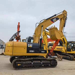 Caterpillar CAT 320 à ramper, engins de terrassement hydrauliques multifonctionnels de 20 tonnes, excavateurs d'occasion 320D2 à vendre - Product Image 2