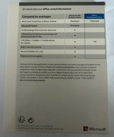Tarjeta de Clave Office 2021 Pro Plus, Activación en Línea, Garantía de 6 Meses, Office 2021 PP en Stock, Envío Rápido