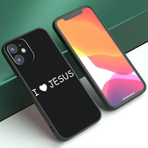 Étui de téléphone en silicone TPU avec peinture UV par sublimation, motif croix et verset biblique de Jésus-<span class=keywords><strong>Christ</strong></span> pour iPhone 11 et 17 Pro - Product Image 3