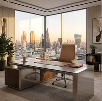 Chaise de bureau de direction à dossier mi-haut, pivotante et moderne, pour réunions d'affaires et bureau à domicile, réglable en hauteur, en acier