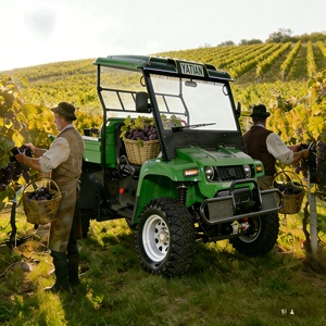 Veicolo Utilitario UTV Fuoristrada Elettrico Certificato CE per Trasporto Vendemmia in Vigneto e Lavori Agricoli - Product Image 1