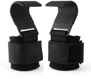 Лидер продаж, многоразовые ремни на запястье с крючками и петлями, быстросъемные ремни для поднятия тяжестей - Product Image 1