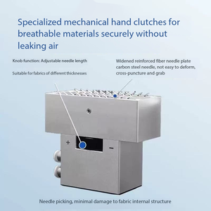 Ventouse pneumatique à aiguille 20 30 45 70 120 pour la préhension de tissus respirants, feutres et éponges par poinçonnage à l'aiguille - Product Image 3