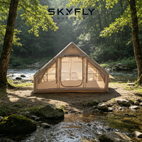 Tente de camping extérieure imperméable et coupe-vent, portable, pour famille, plage, pique-nique, fournisseur personnalisé