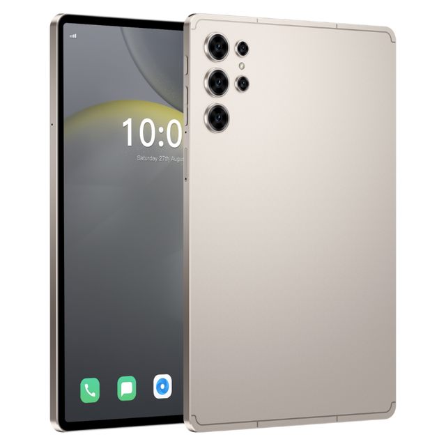 New 10.1" Android 15 MTK Dual SIM 5G Tablet 1TB Storage Dual Core Processor USB Type-C Shockproof Design Camera 2560x1600 1-Year