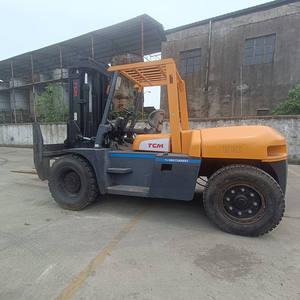 USED TCM FD100 Fd30 Fd50 Fd70 Fd160 Fd200 Powered Pallet <b>Truck</b> <b>Part</b> Diesel Engine Japanese 4X4 Drive Rough Terrain 10Ton - Product Image 1