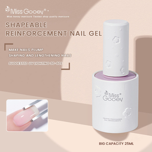 25ml Gel pour Ongles Fonctionnel de Grande Capacité Gel 6-<span class=keywords><strong>en</strong></span>-1 Marque Privée Soak Off No Wipe Rubber Matte Top Coat UV Gel Nail Polish - Product Image 4