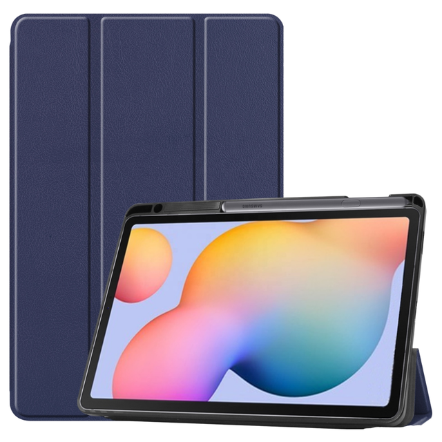 Factory Wholesale for Samsung Tab S6 Lite 10.5 TPU Case with S Pen Holder Protective Silicon Funda for Tablet Covers & Cases