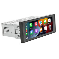 6.8 pouces tablette unique Android GPS Navigation tout-en-un Machine rétroviseur lecteur de voiture sans fil Carplay