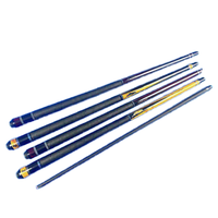 Vente chaude - Queue de billard PREOAIDR en bois d'érable canadien avec revêtement en fibre de carbone, embout Uni-Lock de 12,5 mm, jointée en deux parties