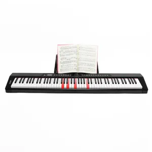 BD Music 88 teclas Orgão eletrônico sintetizador MIDI piano eletrônico com teclado de ação de martelo instrumento musical para venda