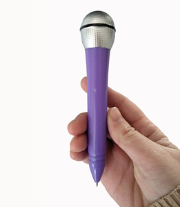 Bút bi nhựa dễ thương hình micro thu gọn, kiểu dáng đẹp, quà tặng quảng cáo độc đáo, unisex, sản xuất tại nhà máy đã được kiểm định - Product Image 4