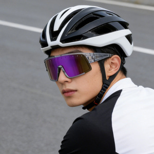 Xinshengyuan Polarized Cycling Sunglasses <b>Large</b> <b>Frame</b> Windproof Protective Outdoor Sports Glasses - Product Image 2
