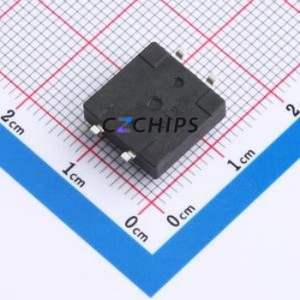 TD-1212SR-5.0H-250 Tactile Switch SMD,12x12mm Switch Vertical Mount 12mm 12mm 5mm - Product Image 2