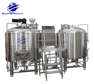 Équipement <span class=keywords><strong>de</strong></span> brassage <span class=keywords><strong>de</strong></span> bière <span class=keywords><strong>de</strong></span> bar d'hôtel à petite échelle Machine <span class=keywords><strong>de</strong></span> brassage <span class=keywords><strong>en</strong></span> cuivre 500L avec pompe et moteur, équipement <span class=keywords><strong>de</strong></span> fermentation 400L 1500L. - Product Image 3