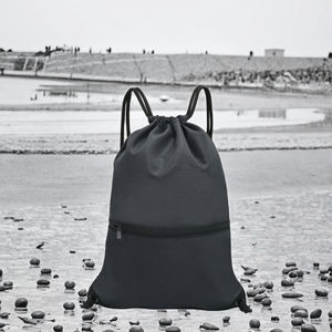 Great Number Colorful Polyester Lining Drawstring <b>Backpack</b> ZIPPER Waterproof Fashion In-Stock for Sports Customizable Logo - Product Image 3