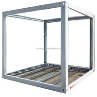 Conteneurs habitables certifiés CE de 20 pieds, personnalisables, maison mobile, bureau, bar, hôtel, extérieur, démontable, respirant