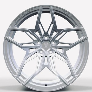 Ruedas de Aleación de Una Pieza GEASCO 23x12 |   Aluminio Negro de Alto Rendimiento 112 PCD/20 ET para Autos Deportivos/Nuevos de Alto Rendimiento - Product Image 3