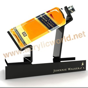 LED Glow Illuminated Bottle Glorifier Display Stand Plastic Bottle <b>Shelf</b> Showcase with Lights for <b>Bar</b> and Retail - Product Image 5