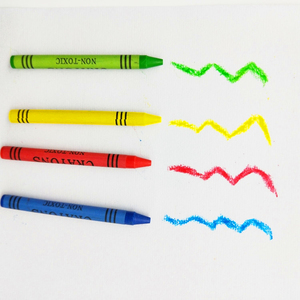 Set di pastelli a <span class=keywords><strong>cera</strong></span> mini box pack 6 colori 8.8cm fornitore della cina - Product Image 5