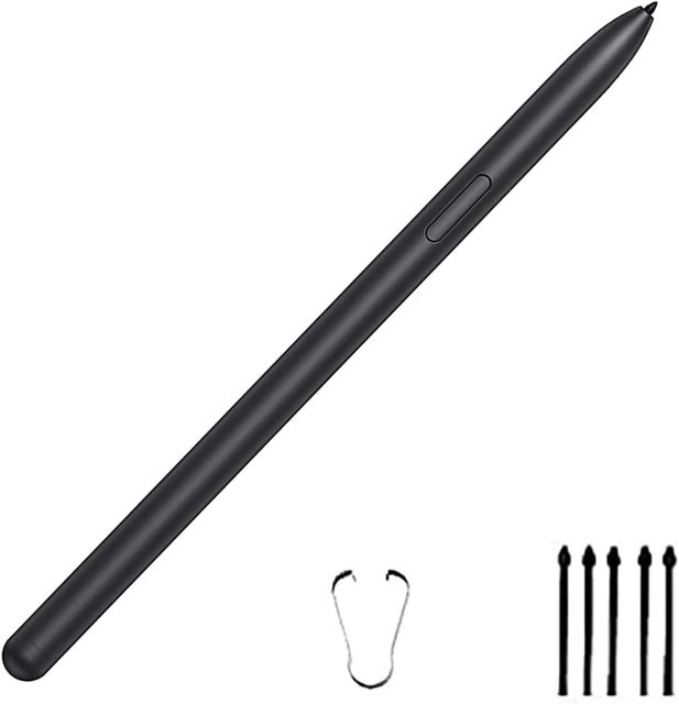 REXIAO Plastic S Pen for for Tab S6 Lite/S7/S8/S9/S10 Magnetic Attraction & Replaceable Nib Free 5 Tips