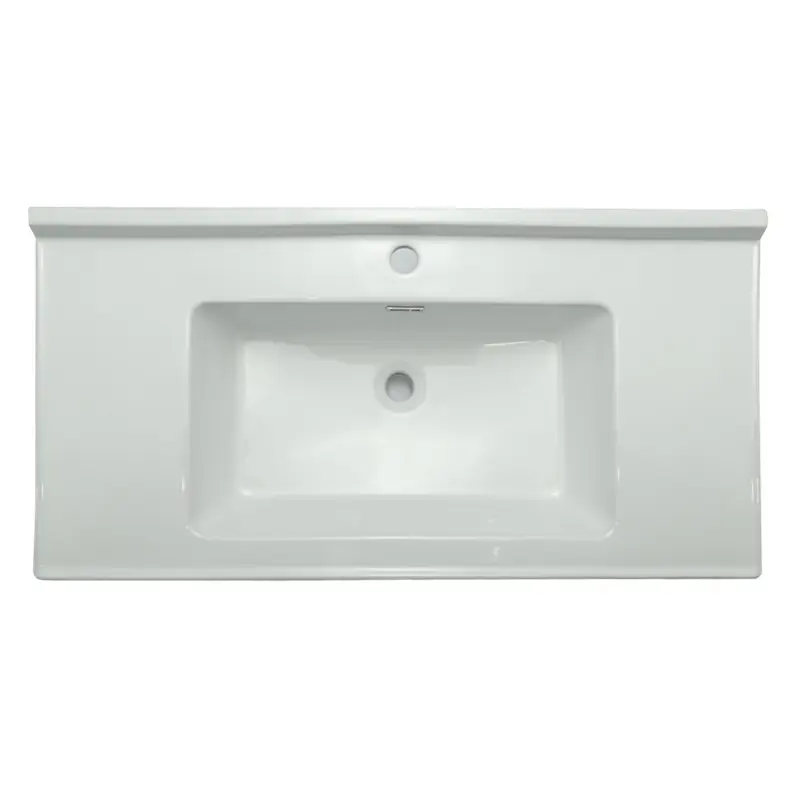 Ceramic lavabi vanity basin sink white color bathroom furniture wash hand sink