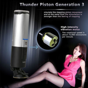 Freihändiger Masturbator mit 10 Frequenzmodi, Sexspielzeug aus weichem, sicherem Material für einfache Reinigung, Masturbator 18+ für Männer, Business-Service - Product Image 2