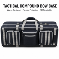 Étui rembourré imperméable pour arc composé OEM, sac de rangement tactique en nylon avec fermeture éclair, idéal pour la chasse et le tir à l'arc, vente en gros