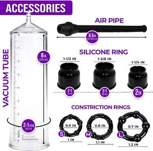 Pompa per il pene RAPTURE R4 per uomo, per erezioni più forti, più grandi e più spesse, dispositivo per la disfunzione erettile maschile, giocattolo sessuale per adulti - Product Image 4