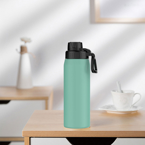 Custom 750ml Insulated Stainless Steel Outdoor Water Bottle Double Wall Direct Drinking Vacuum Portable <b>Large</b> Sports - Product Image 2